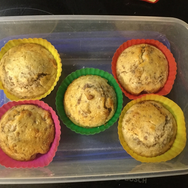 Bran Flakes Muffins with Raisins