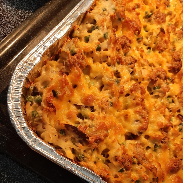 Tuna Noodle Casserole from Scratch