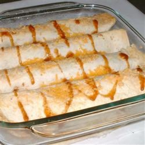 Three Pan Potato Enchiladas