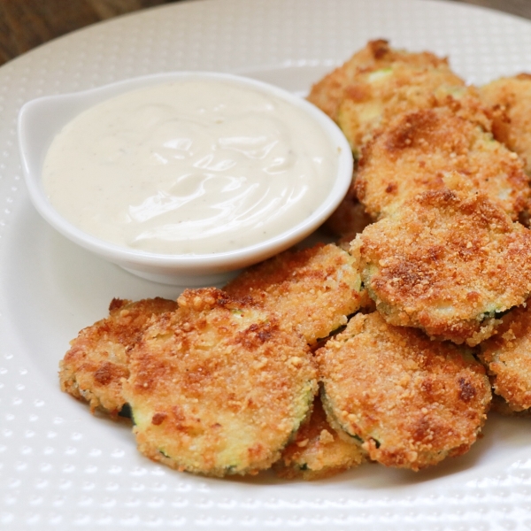 Guilt-Free Air Fryer Ranch Zucchini Chips