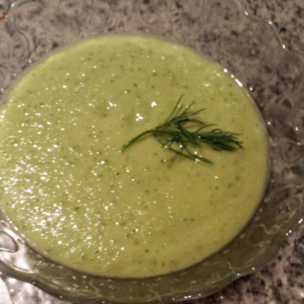 Raw Cucumber Soup (Gluten and Dairy-Free)