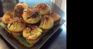 Blueberry Peach Muffins