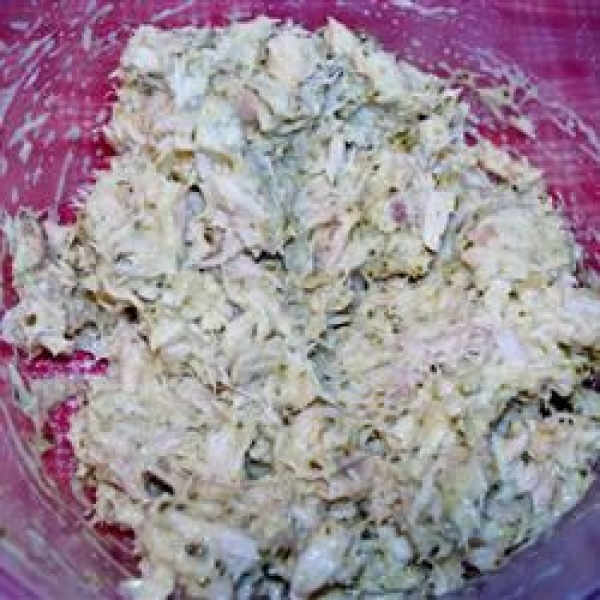 Carrie's Garlic Pesto Tuna Salad Sandwiches