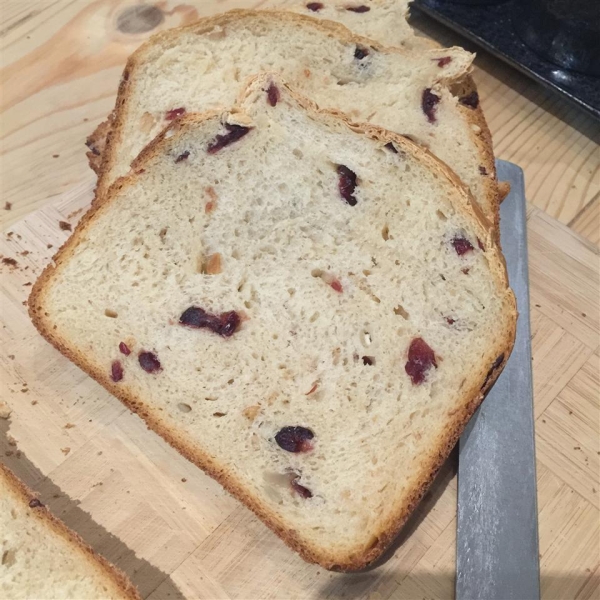 Cranberry Orange Bread (For Bread Machine)