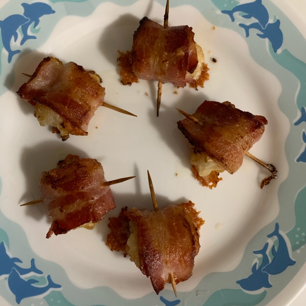 Bacon-Wrapped Tater Tots