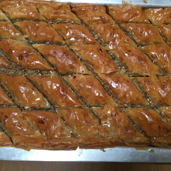 Pistachio Hazelnut Baklava