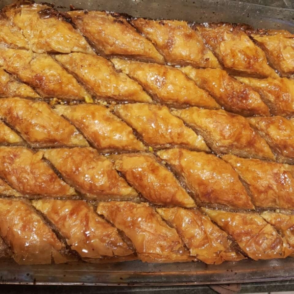 Pistachio Hazelnut Baklava