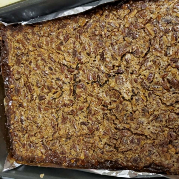 Quick Pecan Pie Bars