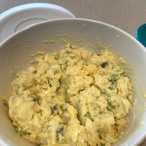 Mom's Mashed Potato Salad