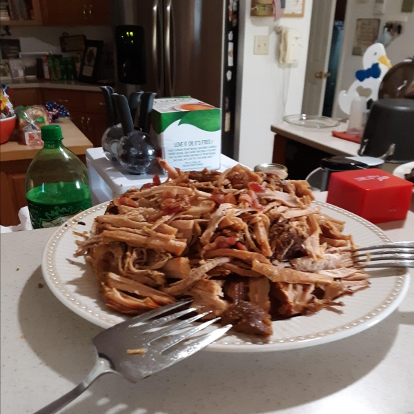 Bourbon Bacon Pulled Pork