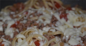 Skillet Spaghetti Supper