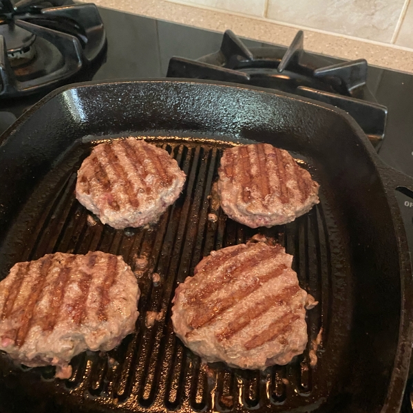 Grilled Lamb Burgers