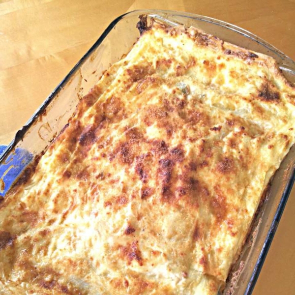 Lasagne ai Carciofi e Pancetta (Artichoke and Pancetta Lasagna)