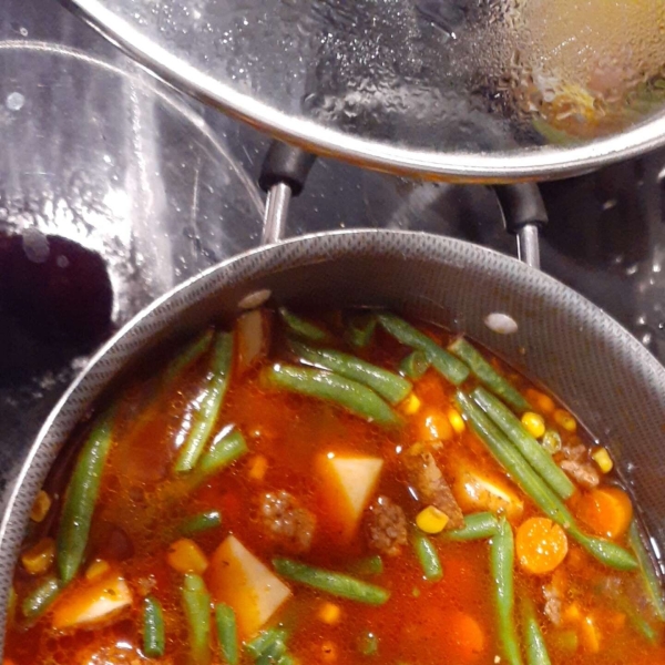 Ground Beef and Vegetable Stew