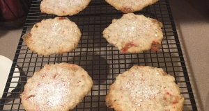 Peppermint Lace Cookies