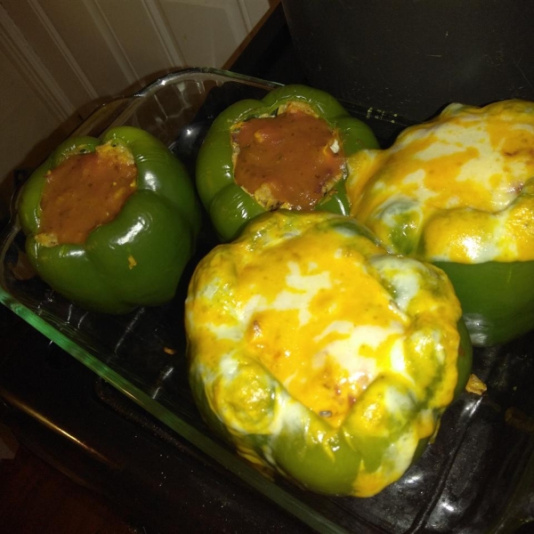 Mexican Chicken Stuffed Peppers