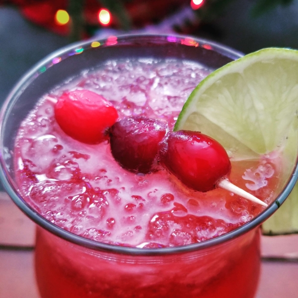Light Cranberry-Coconut Refresher