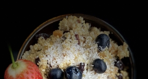 Millet Breakfast Porridge with Fruit