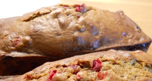 Mom's Fresh Cranberry-Pumpkin Bread