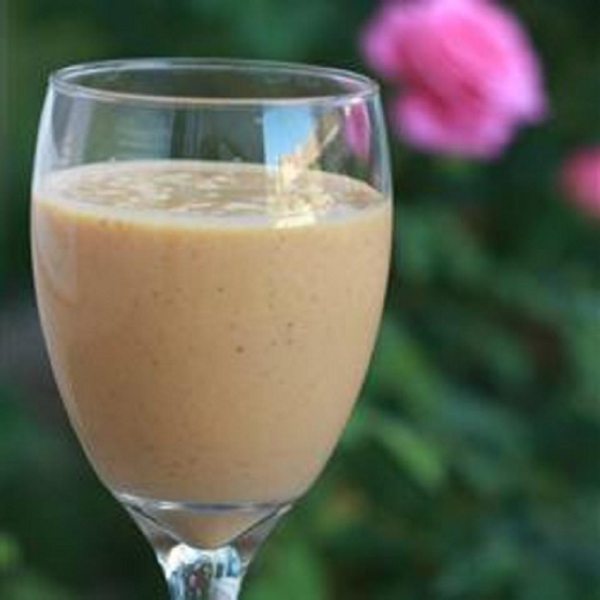 Pumpkin Banana Tofu Smoothie