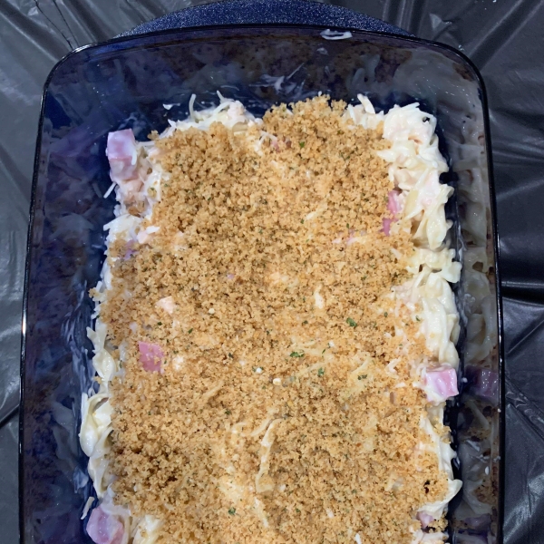 Quick Microwave Chicken Cordon Bleu Casserole