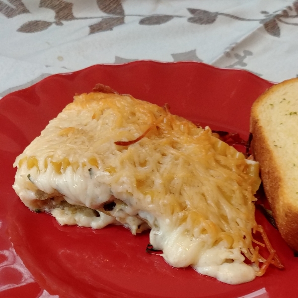 Vegetarian Eggplant Lasagna with Garlic Bechamel Sauce