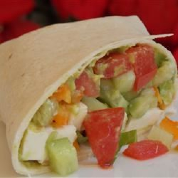 Fresh Veggie Wraps