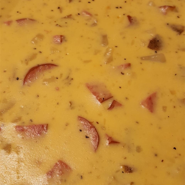 Smoky Potato Cheese Soup