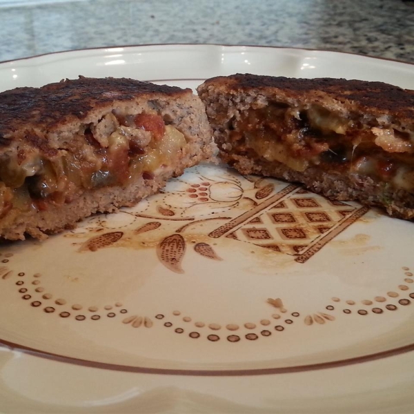 Texas Stuffed Grilled Burgers