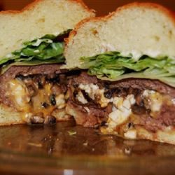 Texas Stuffed Grilled Burgers