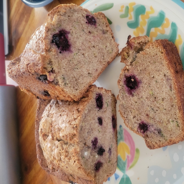 Blueberry Zucchini Bread