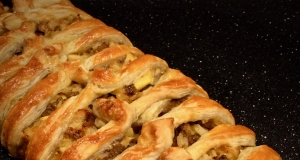 Sausage and Apple Strudel