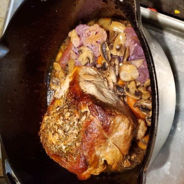 Garlic Pork Roast