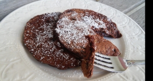 Zucchini Cocoa Pancakes