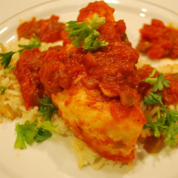 Salsa Simmered Chicken