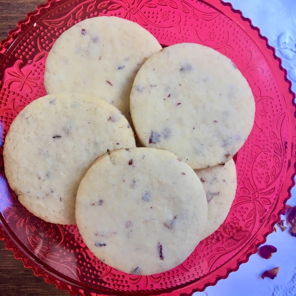 Rose Petal Cookies