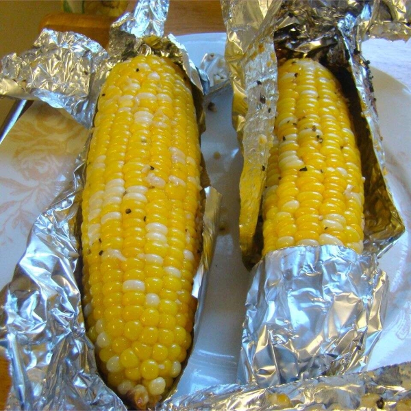 Garlic Lover's Grilled Corn