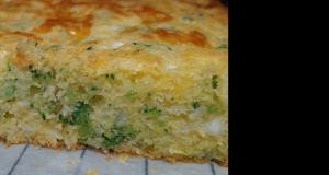 Broccoli Cornbread with Cheese