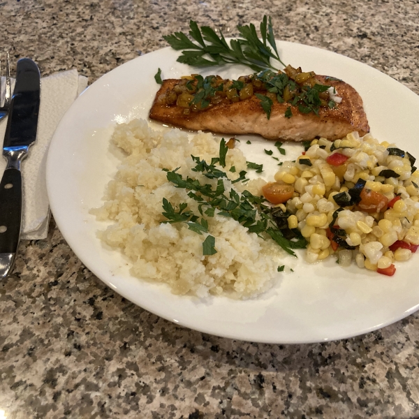 Pan Seared Salmon II