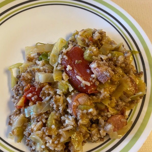 Cabbage Jambalaya