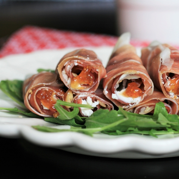 Sweet and Savory Prosciutto Roll-Ups