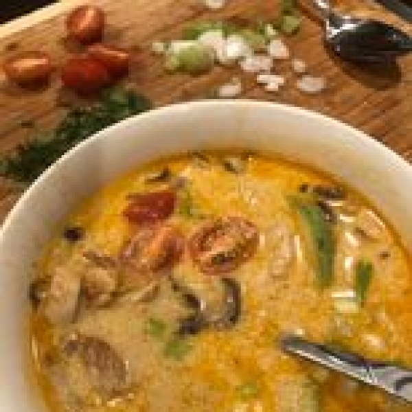 The Best Thai Coconut Soup