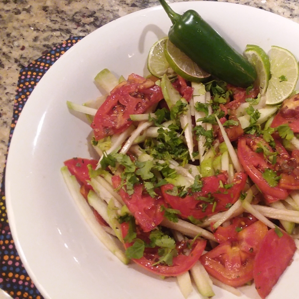 Spicy Balsamic Tomato Salad