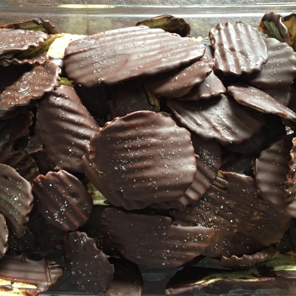 Chocolate Covered Potato Chips