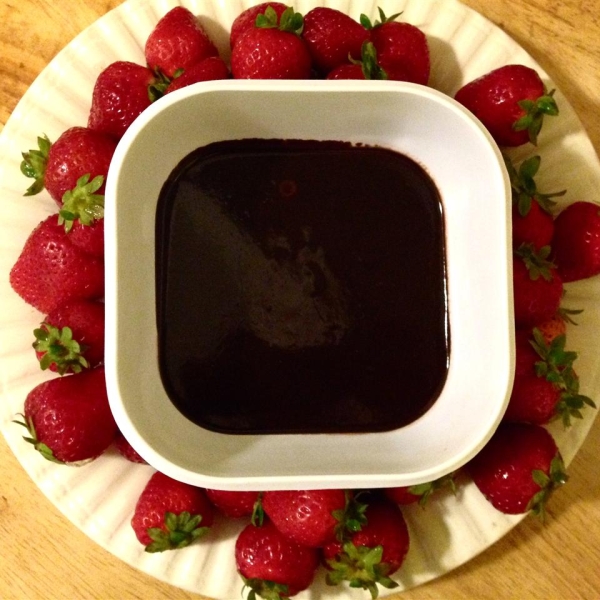 Dessert Chocolate Wine Sauce