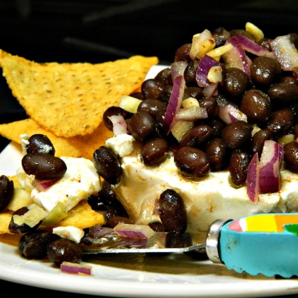 Easy Layered Black Bean Dip