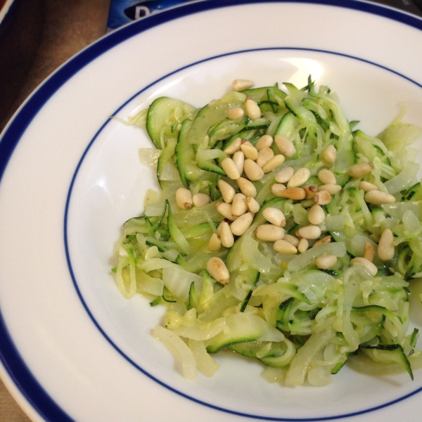 Spicy Butter Zoodles