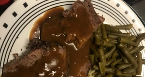 Beef Sirloin Tip Roast with Mushrooms