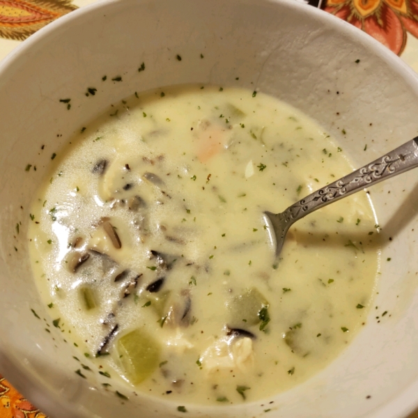 Cream of Chicken with Wild Rice Soup