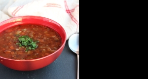 Hearty Greek Lentil Soup